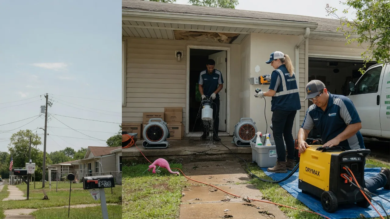Storm Damage Water Removal in East Saint Louis, IL near me